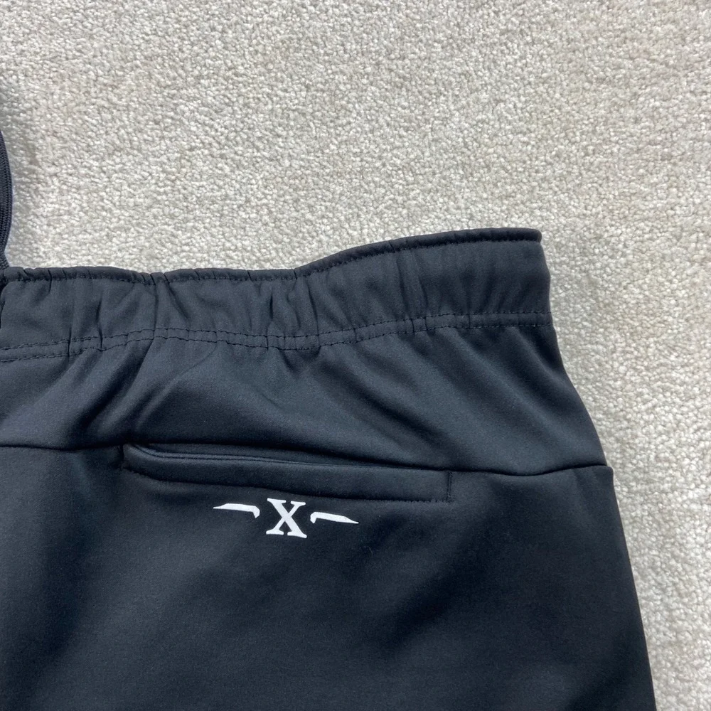 NWT Ariat Compton Cowboys Joggers Mens XL Black Cold Series Fleece Sweatpants